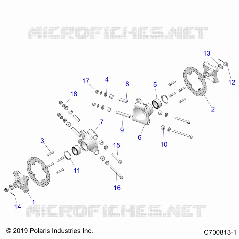 SUSPENSION, REAR CARRIER