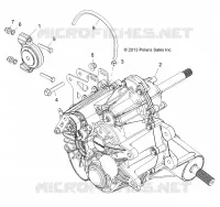 DRIVE TRAIN, MAIN GEARCASE MOUNTING
