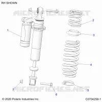 REAR SUSPENSION SHOCK