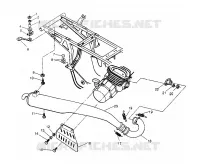 EXHAUST ASSEMBLY  TRAIL BOSS W958527 (4930323032A010)