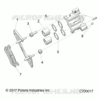 FRONT BRAKE CALIPER