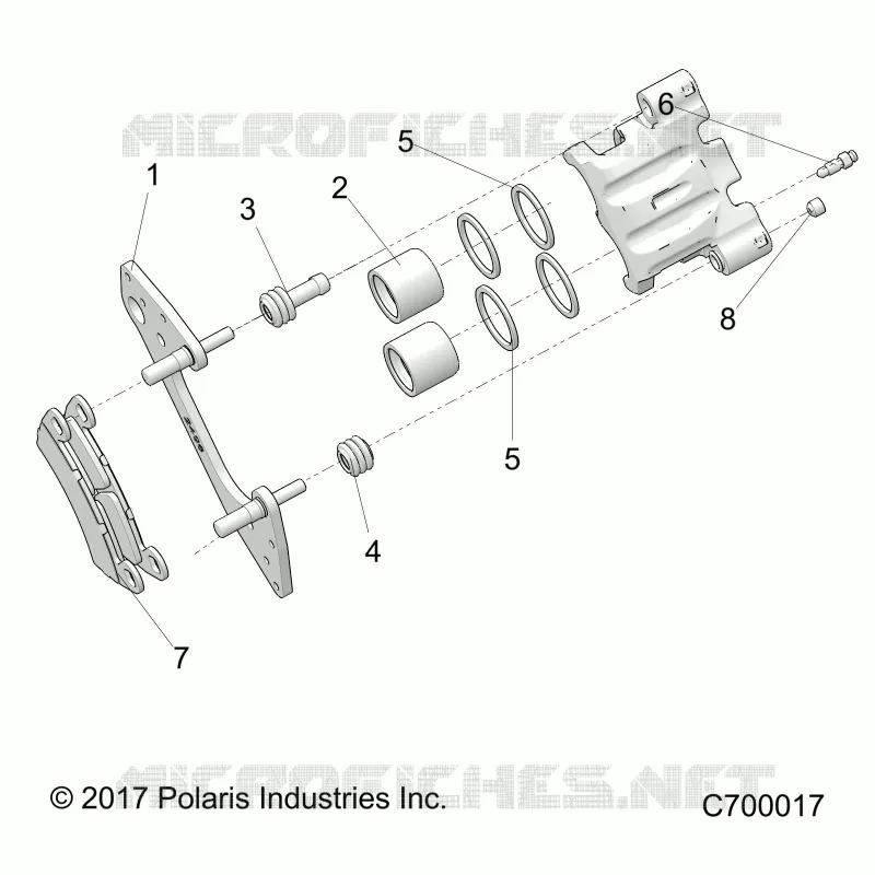 FRONT BRAKE CALIPER