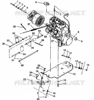 ENGINE MOUNTING 500 EFI 0942774 AND  EFI SKS 0942574 (49274127410029)