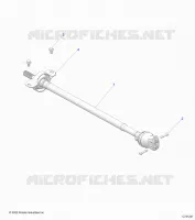 DRIVE TRAIN, FRONT PROP SHAFT