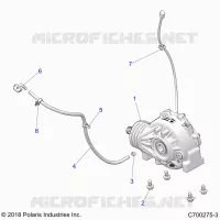 DRIVE TRAIN, FRONT GEARCASE MOUNTING