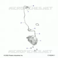 DRIVE TRAIN, FRONT GEARCASE MOUNTING