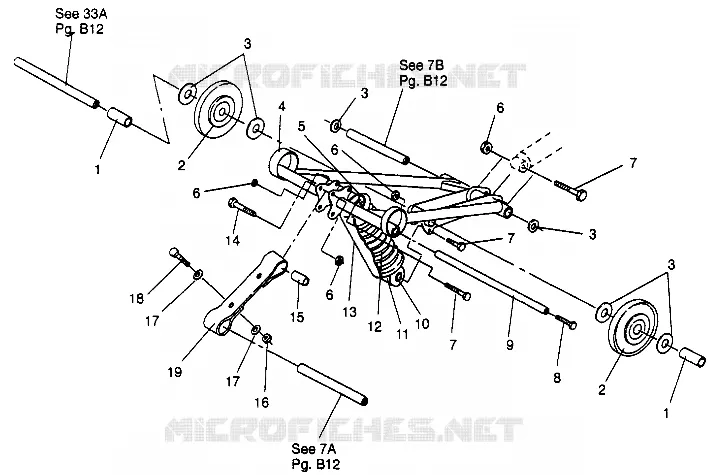 FRONT TORQUE ARM SPORT 0960443 (4932223222C003)