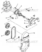 WATER PUMP STORM E940782 AND STORM SKS E940582 (49274427440033)