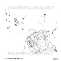 DRIVE TRAIN, MAIN GEARCASE MOUNTING