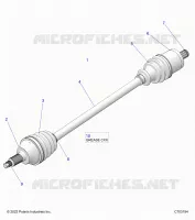 DRIVE TRAIN, HALF SHAFT, FRONT