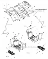 REAR BODYWORK CAB AND FOOTWELL