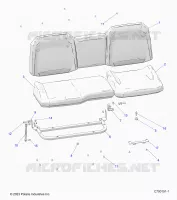 SEAT ASM. REAR