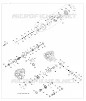 DRIVE TRAIN, MAIN GEARCASE INTERNALS
