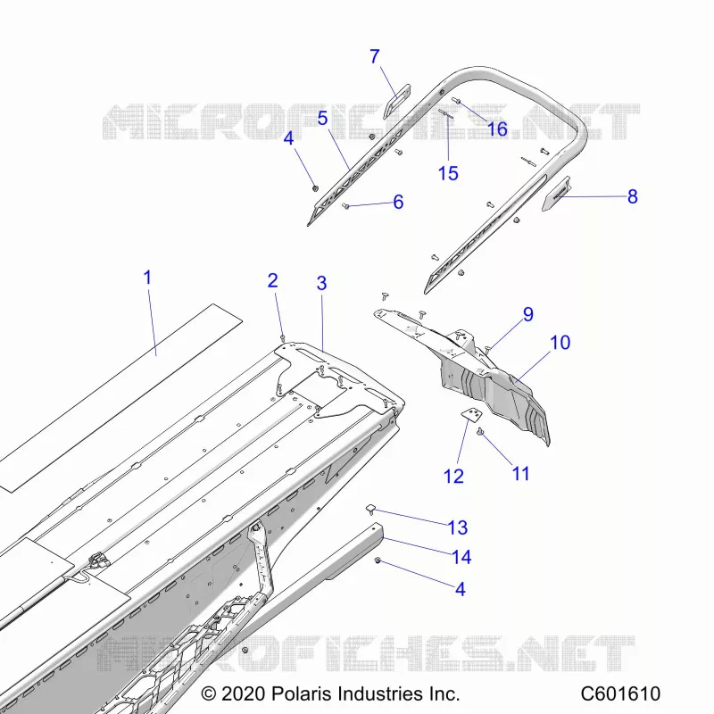 BUMPER, REAR