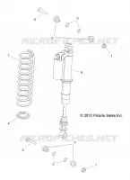 REAR SUSPENSION SHOCK MOUNTING