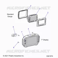 ELECTRICAL, MULTI FUNCTION GAUGE