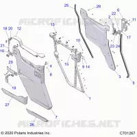 REAR BODYWORK DOORS