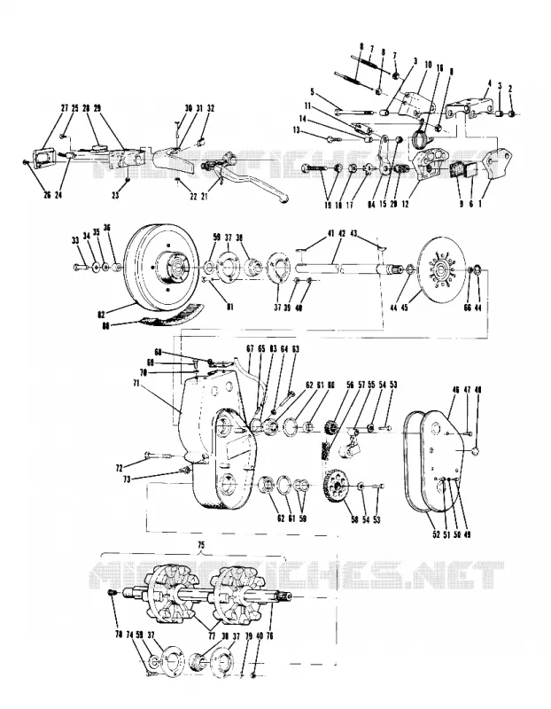BRAKE   CHAINCASE ALL SWEDISH INDY MODELS (4914521452011A)