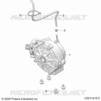 DRIVE TRAIN, FRONT GEARCASE MOUNTING