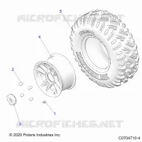 WHEELS, FRONT