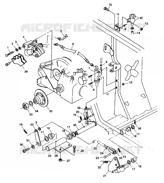 REAR BRAKE/FOOT PEDAL