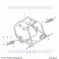 REAR SUSPENSION SWING ARM