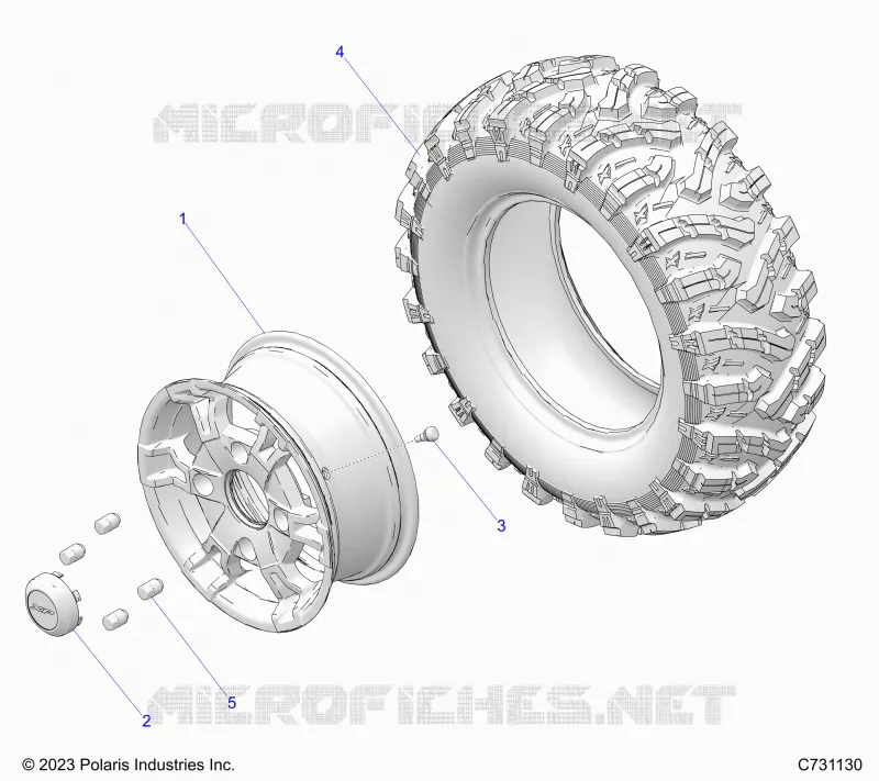 WHEELS, FRONT