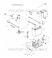 BATTERY AND CABLES