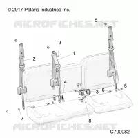 SEAT BELT AND MOUNTING