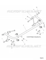 SUSPENSION, REAR STABILIZER BAR