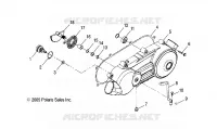 CRANKCASE COVER, LH