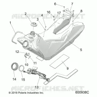 FUEL SYSTEM, FUEL TANK ASM.