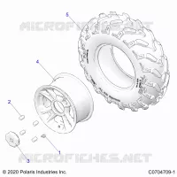 WHEELS, FRONT