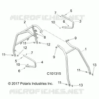 CHASSIS, CAB AND SIDE BARS