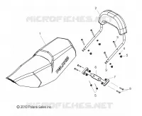 SEAT AND BACKREST