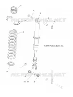 REAR SHOCK, MOUNTING