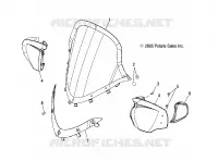 WINDSHIELD AND MIRRORS