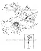 ENGINE   MUFFLER MTG. 250 4X4