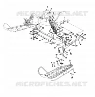 FRONT SUSPENSION AND SKI TRAIL (4921272127019A)