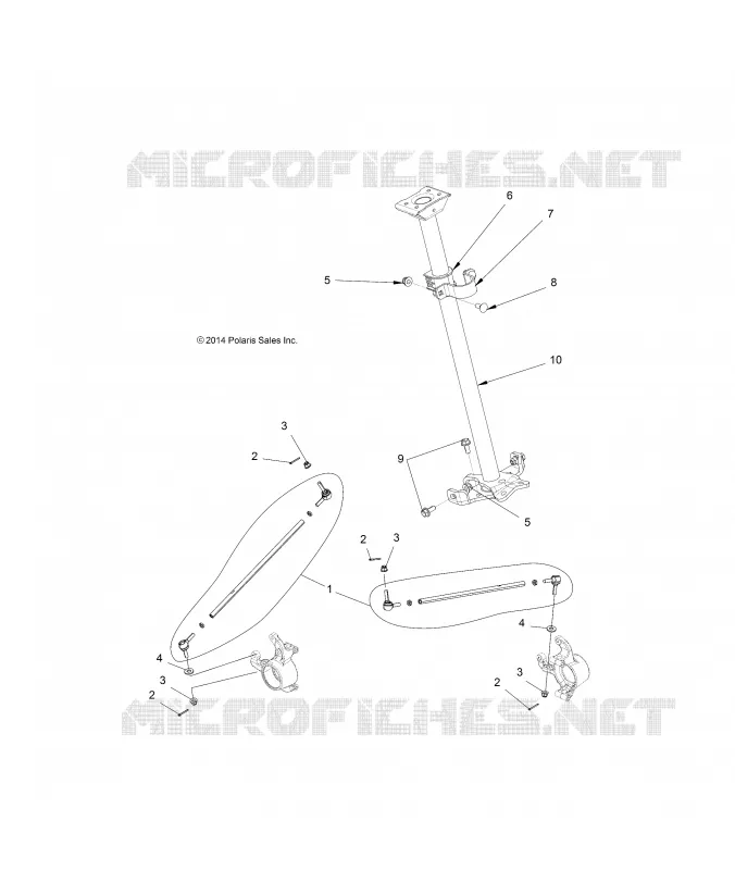STEERING POST  ASM.