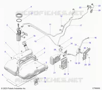 FUEL SYSTEM, EVAP FUEL TANK ASM.