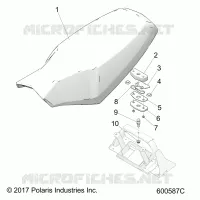 SEAT ASM., DRIVER