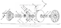DRIVE CLUTCH 400, 500, 500 CLASSIC AND 650 (4915411541014A)