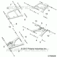 REAR SUSPENSION CONTROL ARMS