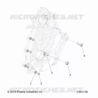 DRIVE TRAIN, CHAINCASE MOUNTING