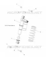 FRONT SHOCK, MOUNTING