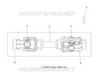 DRIVE TRAIN, REAR PROP SHAFT