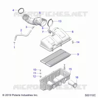 ENGINE, AIR INTAKE