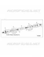DRIVE TRAIN, REAR HALF SHAFT