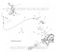 PARKING BRAKE BRAKE ASM.